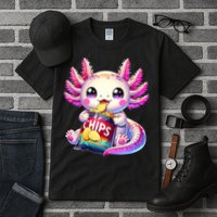 Axolotl Snaxolotl Anime Cute Kawaii Axolotl Tall T-Shirt