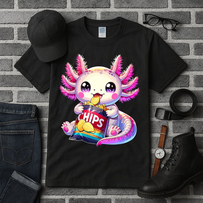 Axolotl Snaxolotl Anime Cute Kawaii Axolotl Tall T-Shirt