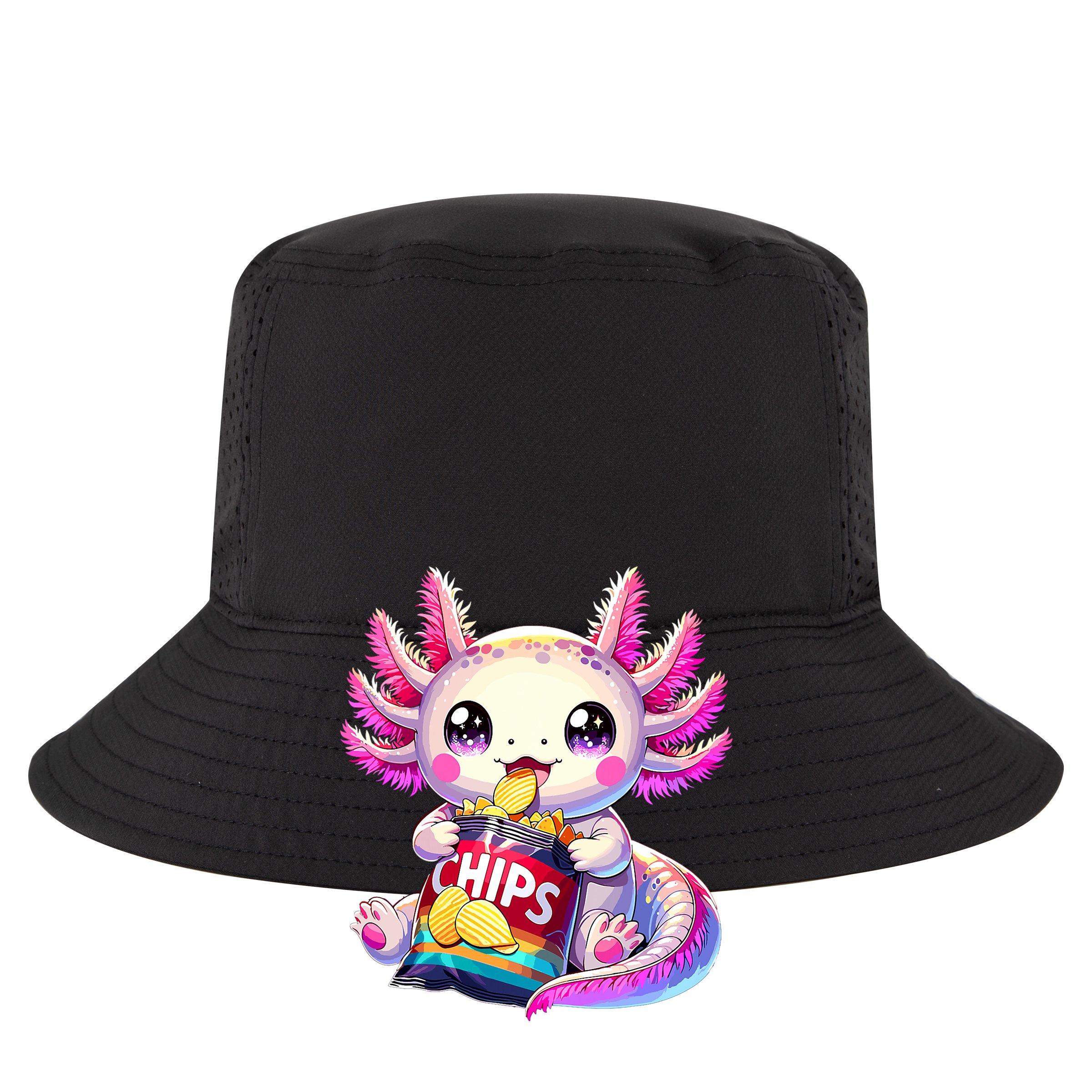 Axolotl Snaxolotl Anime Cute Kawaii Axolotl Impact Tech Backpack