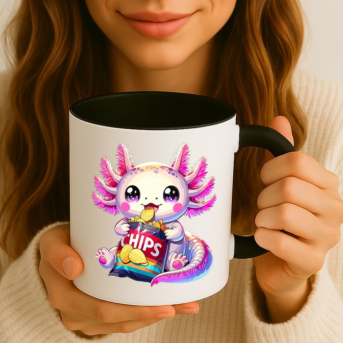 Axolotl Snaxolotl Anime Cute Kawaii Axolotl Mug