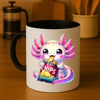 Axolotl Snaxolotl Anime Cute Kawaii Axolotl Mug