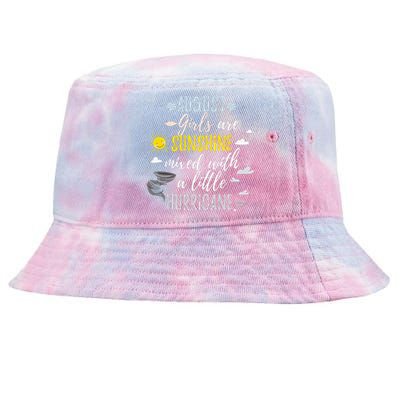 AUGUST SUNSHINE AND HURRICANE BIRTH MONTH Tie-Dyed Bucket Hat