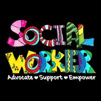 Advocate Support And Empower Social Worker Social Work Month Zip Tote Bag
