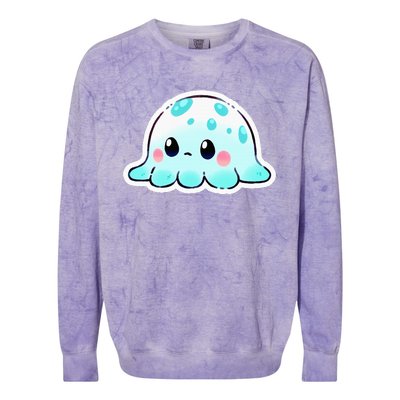 Azurea Seafrost Colorblast Crewneck Sweatshirt