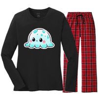 Azurea Seafrost Women's Long Sleeve Flannel Pajama Set 