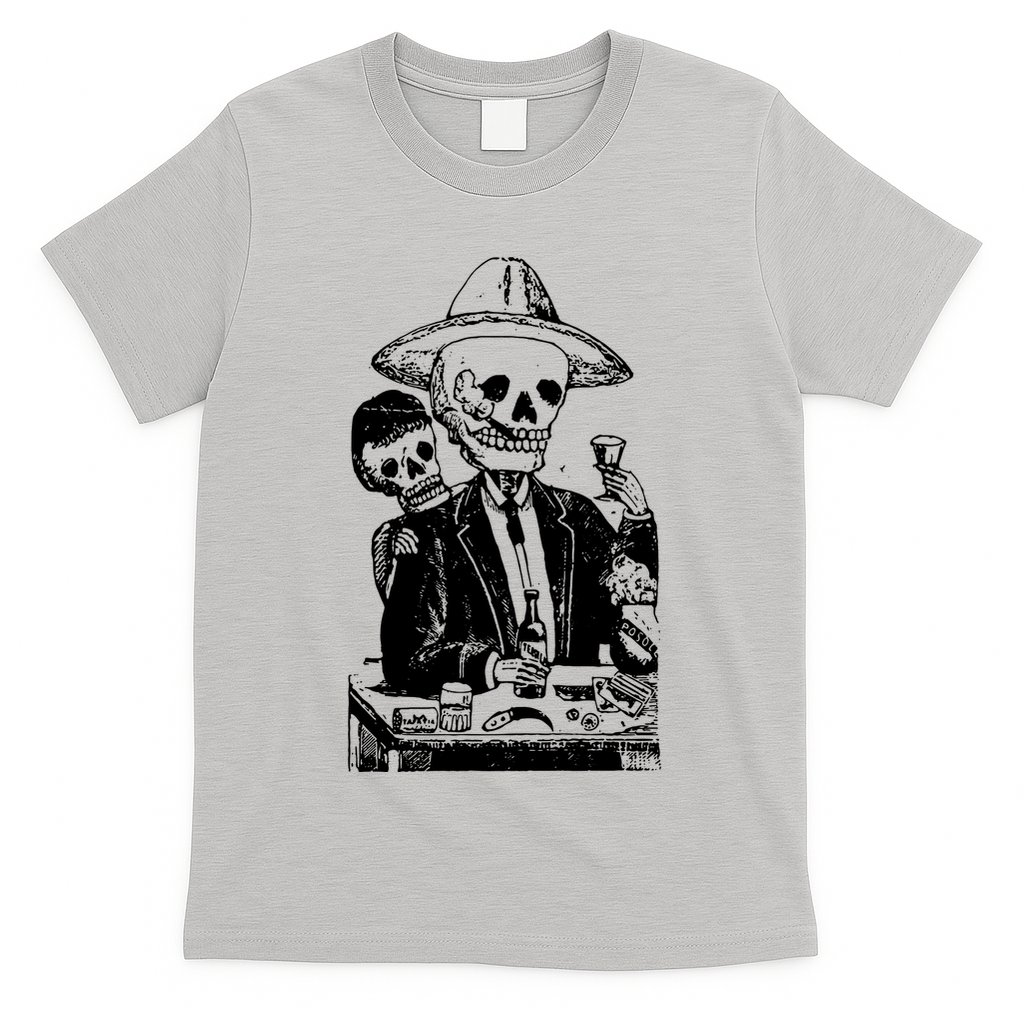 Alcoholic Skull T-Shirt