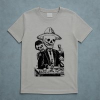 Alcoholic Skull T-Shirt