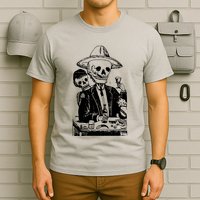 Alcoholic Skull T-Shirt