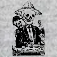 Alcoholic Skull T-Shirt