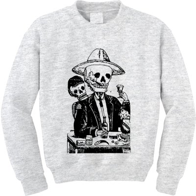Alcoholic Skull Kids Sweatshirt