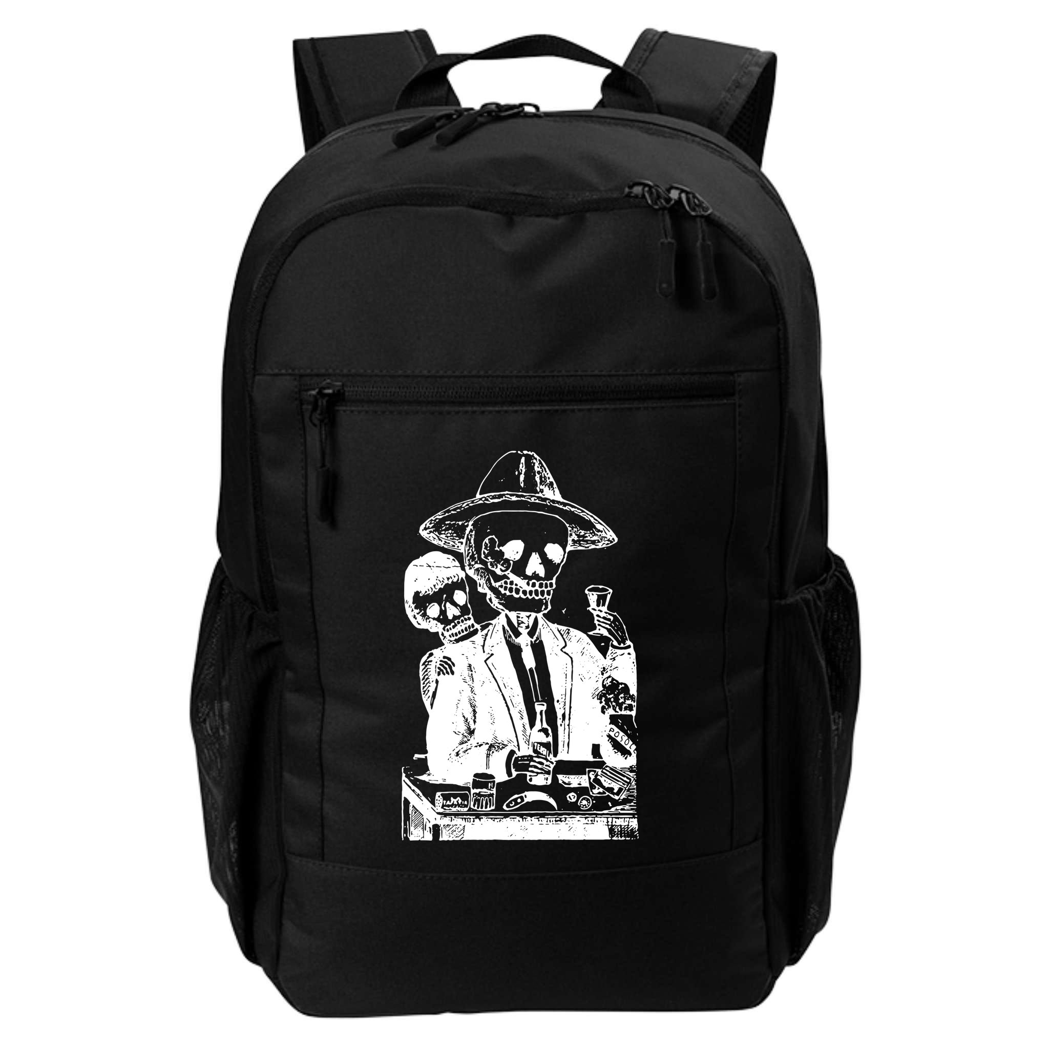 Alcoholic Skull Backpack