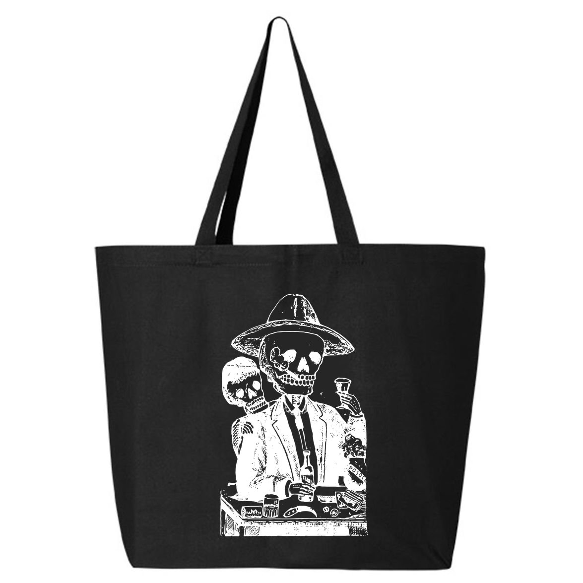 Alcoholic Skull 25L Jumbo Tote