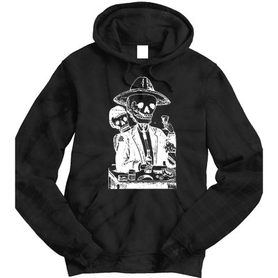 Alcoholic Skull Tie Dye Hoodie