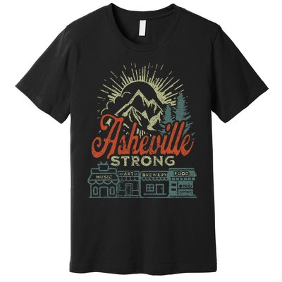 Asheville Strong Asheville North Carolina Premium T-Shirt