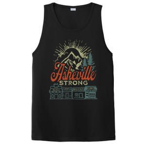 Asheville Strong Asheville North Carolina PosiCharge Competitor Tank