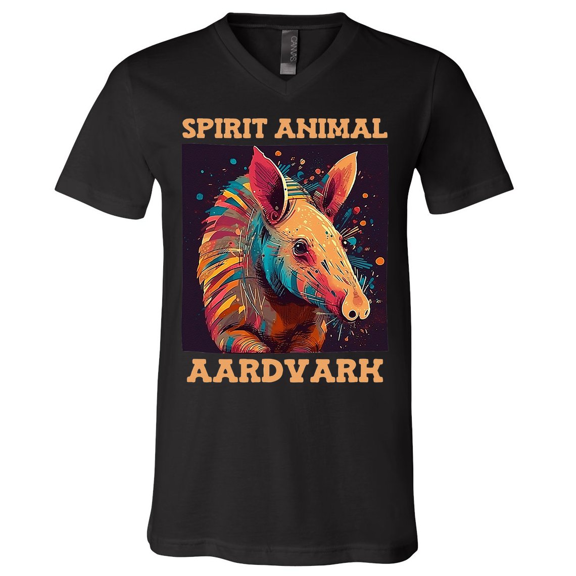 Aardvark Spirit Animal V-Neck T-Shirt