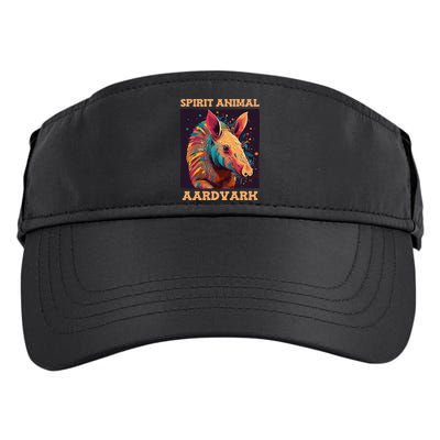 Aardvark Spirit Animal Adult Drive Performance Visor