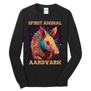 Aardvark Spirit Animal Tall Long Sleeve T-Shirt