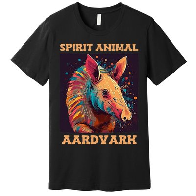 Aardvark Spirit Animal Premium T-Shirt
