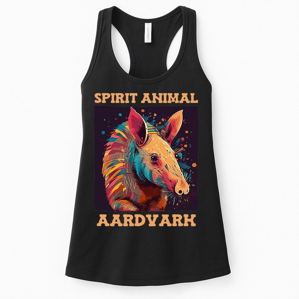Aardvark Spirit Animal Womens Tank Top