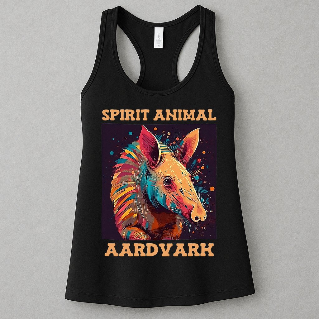 Aardvark Spirit Animal Womens Tank Top