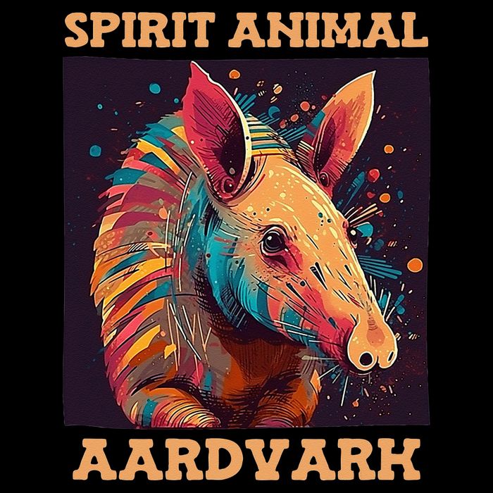 Aardvark Spirit Animal Womens Tank Top