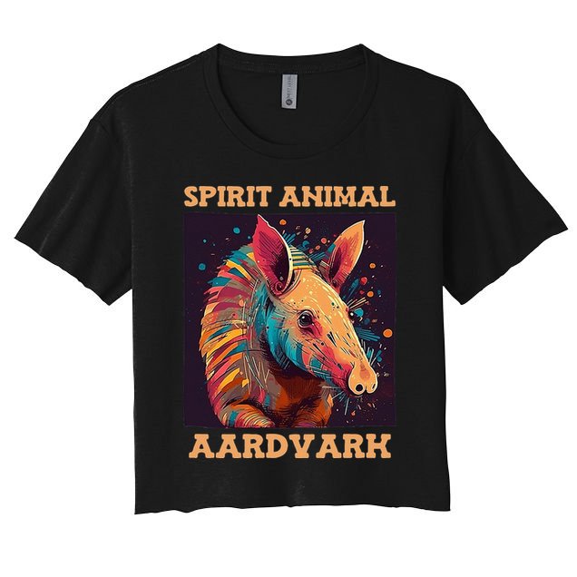 Aardvark Spirit Animal Crop Top