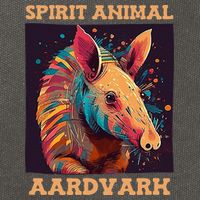 Aardvark Spirit Animal Cotton Canvas Backpack