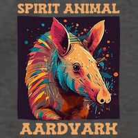 Aardvark Spirit Animal Vector Backpack