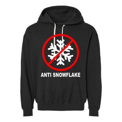 Anti Snowflake Garment-Dyed Fleece Hoodie