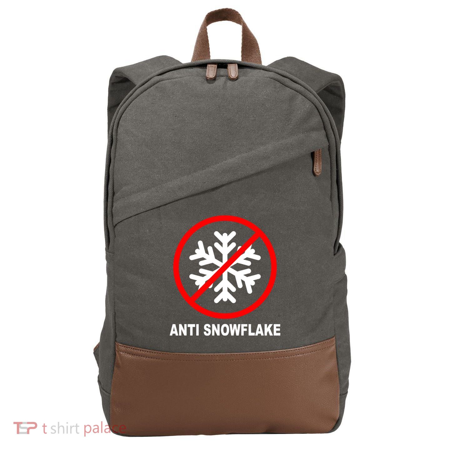 Anti Snowflake Cotton Canvas Backpack