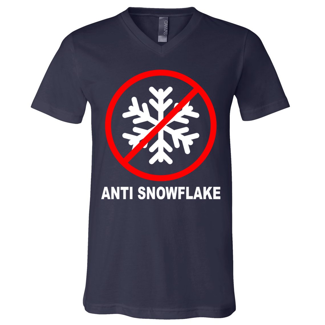 Anti Snowflake V-Neck T-Shirt
