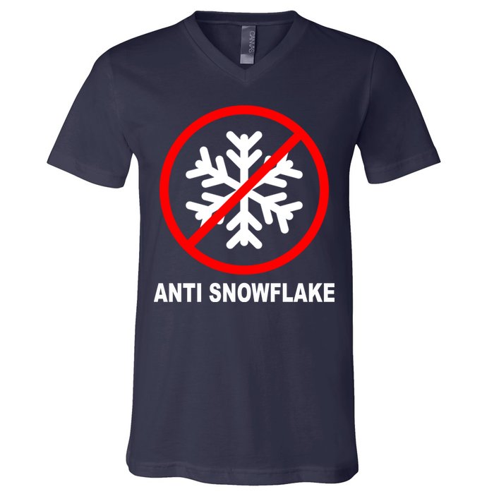 Anti Snowflake V-Neck T-Shirt