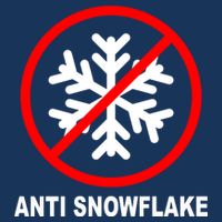 Anti Snowflake Tie-Dye T-Shirt