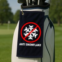 Anti Snowflake Golf Towel