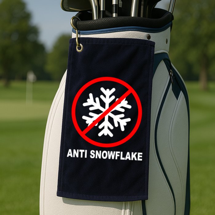 Anti Snowflake Golf Towel