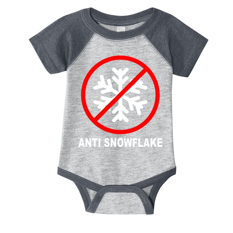 Anti Snowflake Infant Baby Jersey Bodysuit