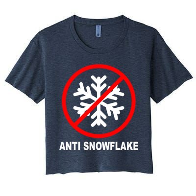 Anti Snowflake Crop Top