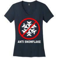 Anti Snowflake Women's V-Neck T-Shirt