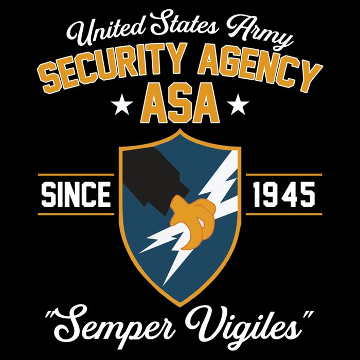 Army Security Agency Gift Cooling Performance Crew T-Shirt