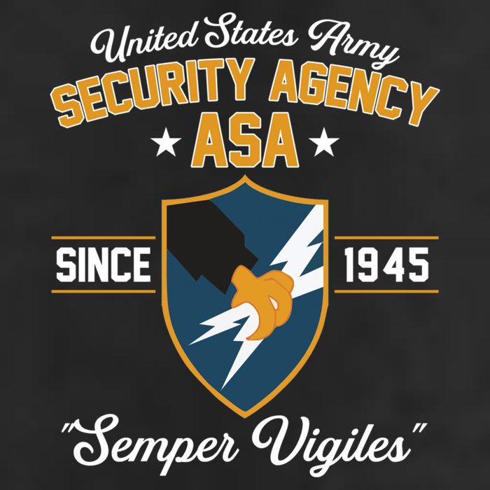 Army Security Agency Gift Adult Drive Performance Visor