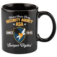 Army Security Agency Gift 11oz C Handle Ceramic Mug