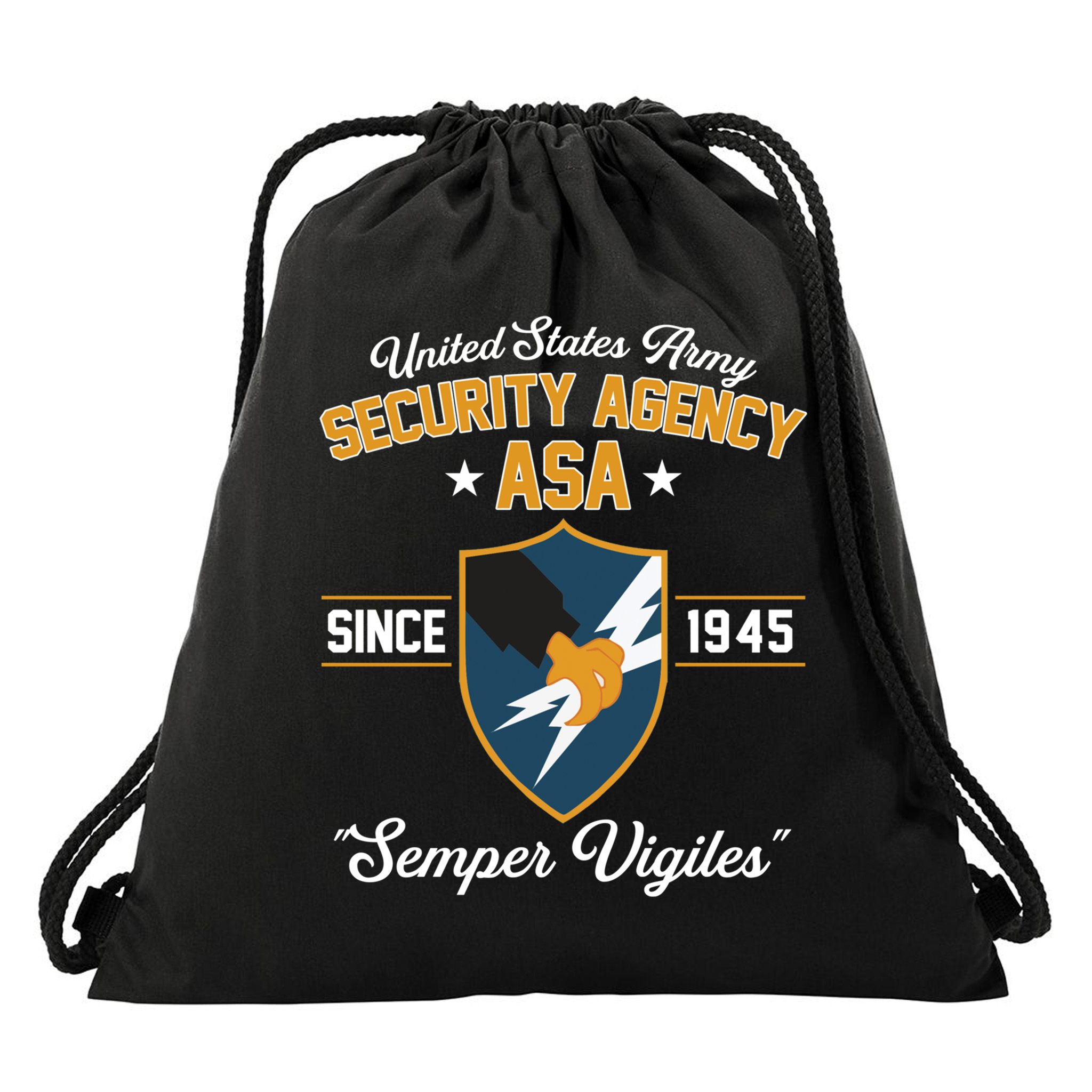 Army Security Agency Gift Drawstring Bag