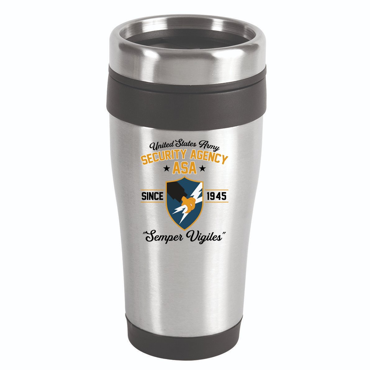 Army Security Agency Gift 16oz Travel Tumbler