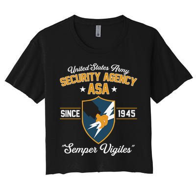 Army Security Agency Gift Crop Top