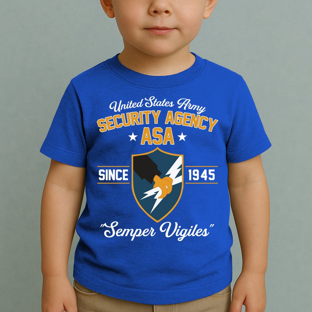 Army Security Agency Gift Toddler T-Shirt