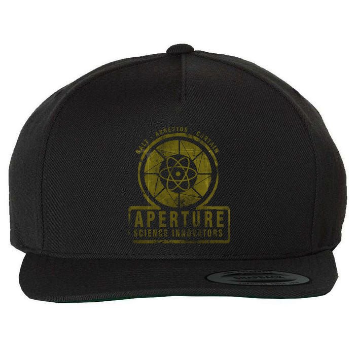 Aperture Science Wool Snapback Cap