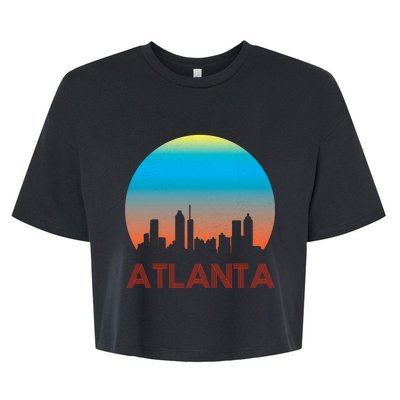 Atlanta Skyline Bella+Canvas Jersey Crop Tee