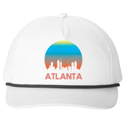 Atlanta Skyline Snapback Five-Panel Rope Hat