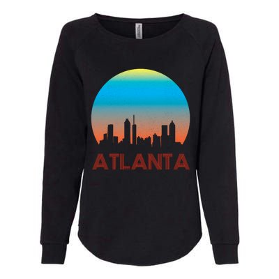 Atlanta Skyline Womens California Wash Sweatshirt